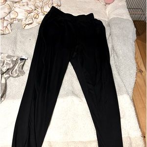 Black joggers